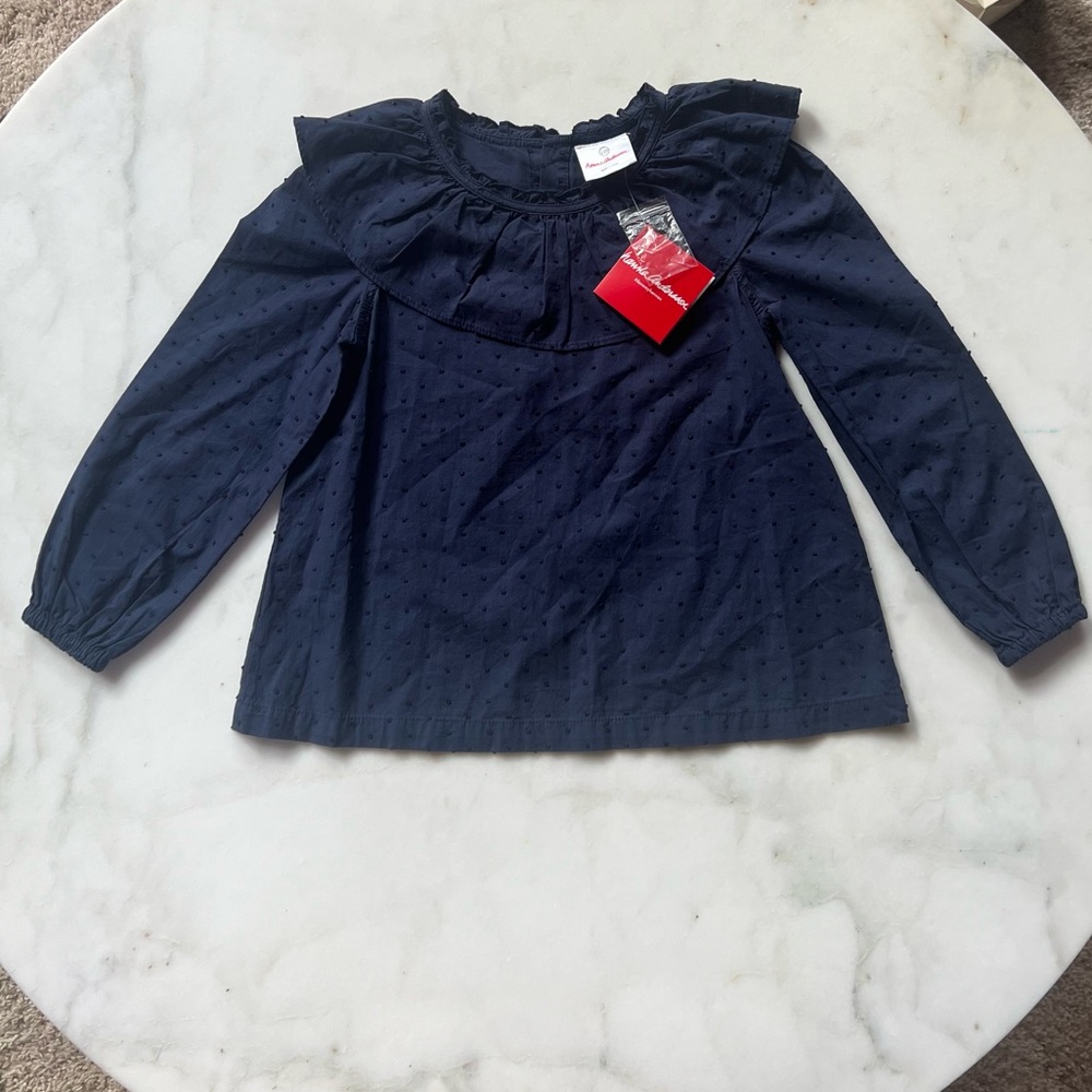 NWT Hanna Andersson Girls 110 Size 5 Top